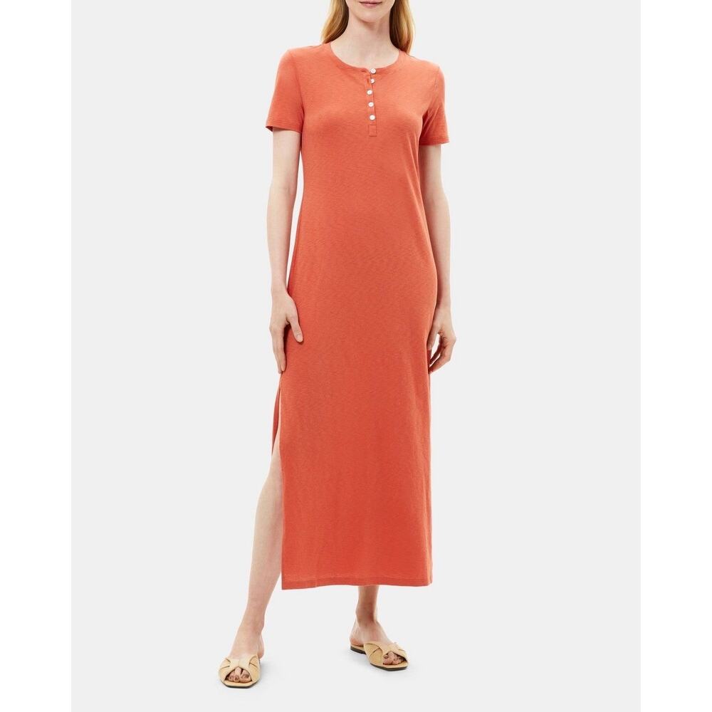 Theory Henley‎ Maxi Dress Size 0 New with Tags